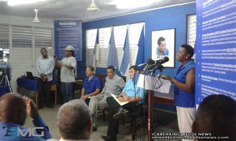 Pup Unveils Social Contract With The People Of Belize Belize News And