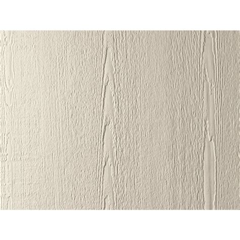 Primed Engineered Treated Wood Siding Panel Common 0375 In X 48 In X