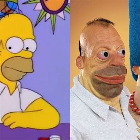Realistic Spongebob Patrick And Homer Artist Shows They