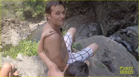 Tom brady uploaded this hilarious meme on tik tok regarding his blocking attempt credit : Full Sized Photo of tom brady is totally shirtless for cliff jumping video 04 | Photo 3335442 ...