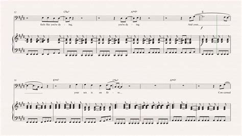 Bass Sex On Fire Kings Of Leon Sheet Music Chords And Vocals