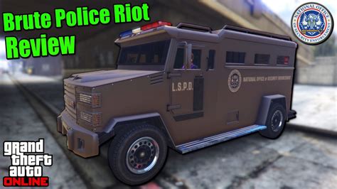 Gta 5 Is The Police Riot Worth It Brute Police Riot Customization