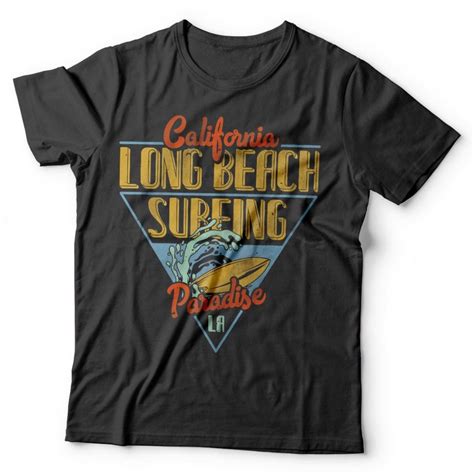 California Surfing Graphic T Shirt Design Buy T Shirt Designs