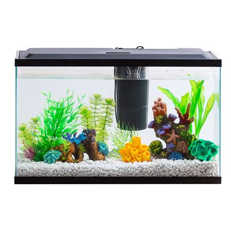 Aqua Culture 10 Gallon Aquarium Starter Kit With Led Lighting