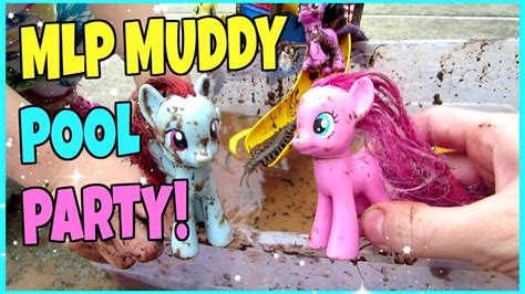 My Little Pony Mud Pool Party Youtube