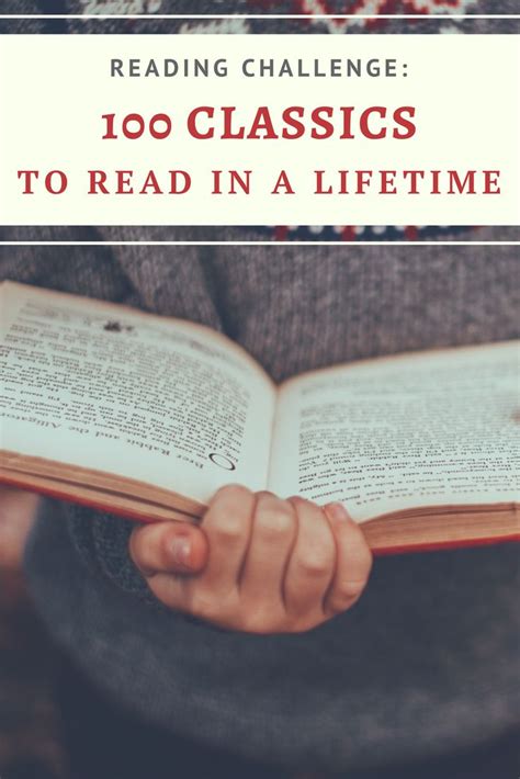 Reading Challenge 101 Classics To Read In A Lifetime Reading