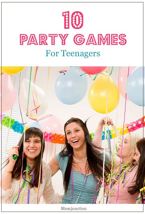 21 Fun Party Games For Teenagers Birthday Party Games Birthday Party