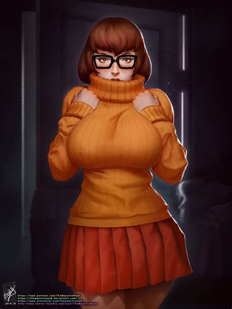 Raven Nyuugao Velma Dace Dinkley Scooby Doo Girl Breasts Brown My Xxx Hot Girl