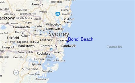 Satellite image of bonbeach, australia and near destinations. Bondi Beach Surf Forecast and Surf Reports (NSW - Sydney ...