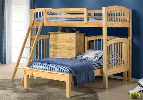 Great quality foam beats springs for top bunks, especially if you have kids sleeping up high. Phoenix Bunk Bed Natural | Mattress Superstore