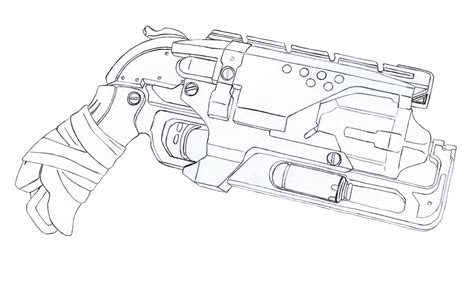 Free Coloring Pages Of Nerf Guns Reubenrophaley