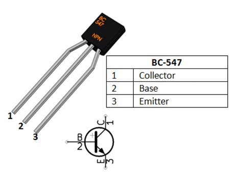 Bc547 Npn Transistor 45v01a — Majju Pk