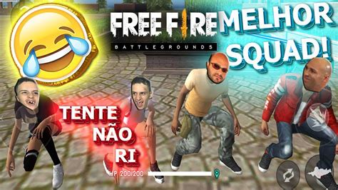 Quem concorda em ter essa quarta opção ? FREE FIRE - SQUAD DA ZUEIRA TENTE NÃO RI JOGANDO COM ...