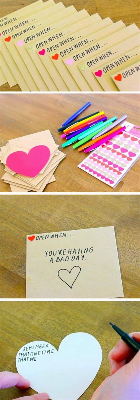 Here are some awesome ideas to try making and giving this holiday season! 77 Homemade Valentines Day Ideas for Him that're really ...