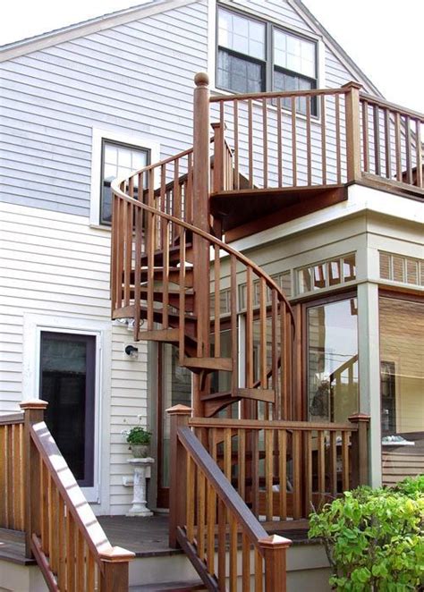 Rooftop Deck Stairs And Best 25 Outdoor Stair Railing Ideas On Pinterest