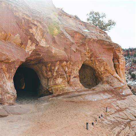 Exploring Moqui Caverns In Kanab Utah Create Play Travel