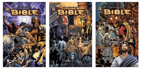 The Kingstone Bible A 3 Volume Bible Story Book With Thousands Of Pictures