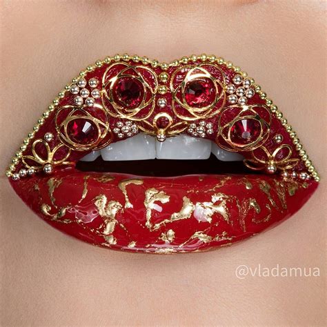 Incredible Lip Art By Vlada Haggerty Fubiz Media