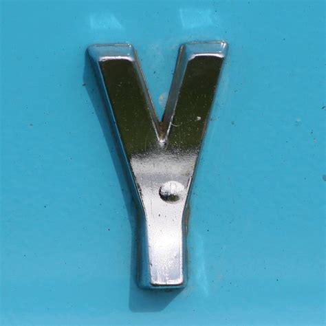 Letter Y From A Vintage Mercury Leo Reynolds Flickr
