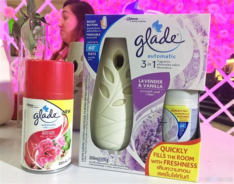 REVIEW Glade Automatic Spray And Glade S Newest Scent Peony And Berry GirlandbabeThing Com