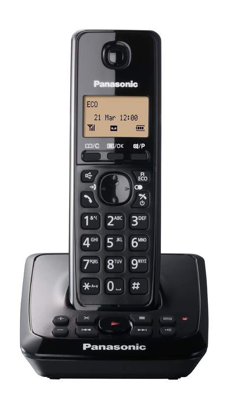 Buy Panasonic Kx Tg2721eb Single Dect Cordless Telephone With Answer