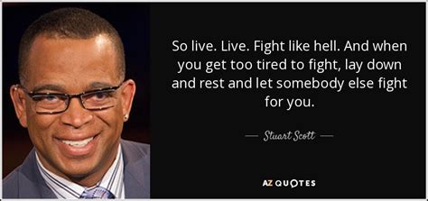 Share stuart scott quotations about cancer, fighting and journey. TOP 8 BEAT CANCER QUOTES | A-Z Quotes