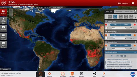 Earth maps (maps street view), 360° satellite maps, satellite views, street view. Real-time Fire Mapping and Satellite Data ~ GIS Lounge