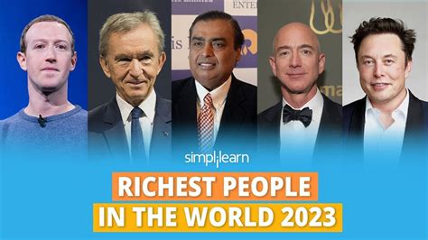 Top 10 Richest People In The World 2023 Worlds Richest Billionaires