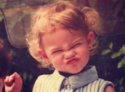 Guess Who This Sour Faced Cutie Turned Into Silly Faces Funny