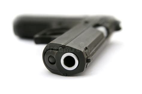 The Pistol Laying On A Table Stock Image Image Of Bodyguard Gunmans