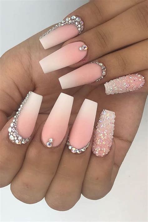 63 Nail Designs And Ideas For Coffin Acrylic Nails Stayglam