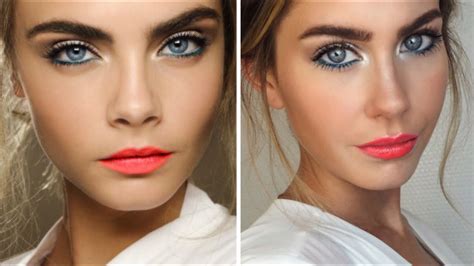 Cara Delevingne Inspired Make Up Tutorial Bella Youtube