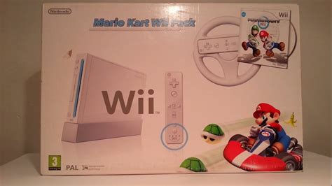 Nintendo Wii Mario Kart Wii Pack Unboxing Pl Youtube