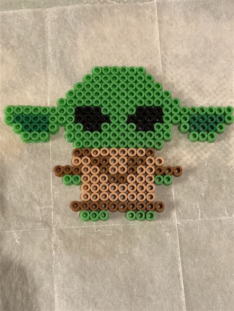 Perler Bead Baby Yoda When In Doubt Use Your Best Judgment