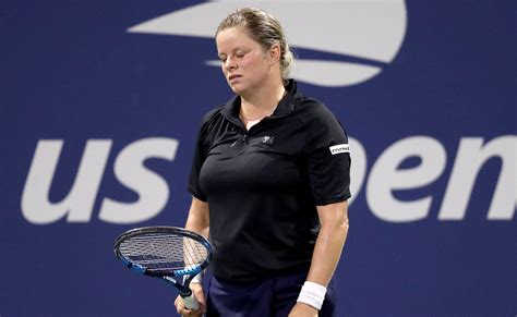 Kim Clijsters Return To Us Open Ends In First Round Exit