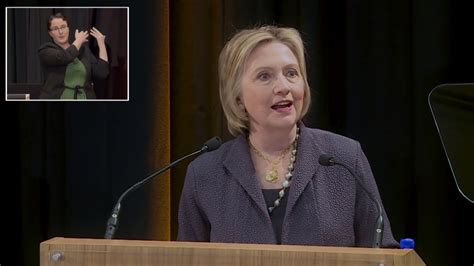 Public Lecture By Former US Secretary Of State Hillary Rodham Clinton At Trinity College Dublin