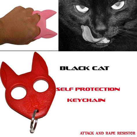 Cat Brass Knuckles Keychain Amazon