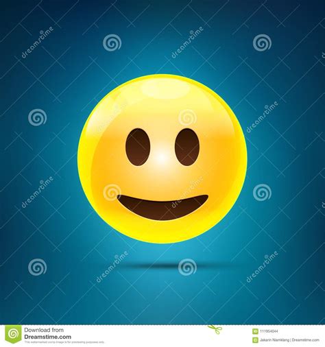 Happiness Face Ball Stock Vector Illustration Of Facial 111954044