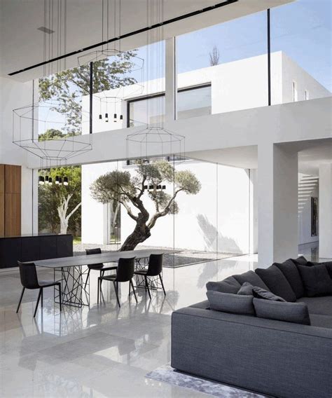 Simple Geometry Shines In Modern Minimalist Home In Israel Minimalist