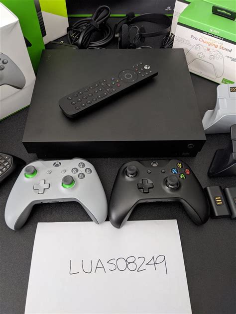 Xbox One X 2017 Standard Black Luas08249 Swappa