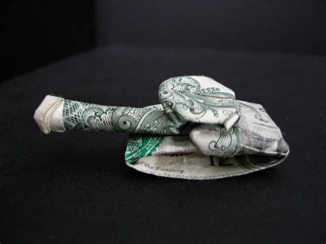 Origami Tank Dollar Bill Art Projects Craft Ideas