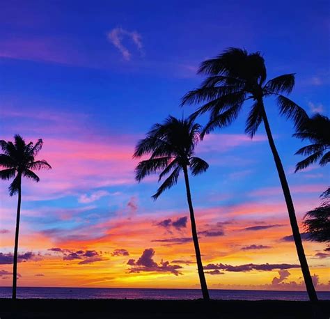 Retrip Global 【retrip×ハワイ】 息を呑むほど美しいこちらの南国の夕焼けを見られるのは、ハワイの「コオリナ」。オアフ島