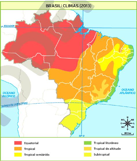 Geografia Os Climas No Brasil Conex O Escola Sme