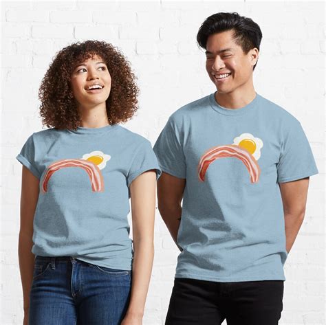 Bacon And Eggs Rainbow T Shirt By Theshirtyurt Redbubble
