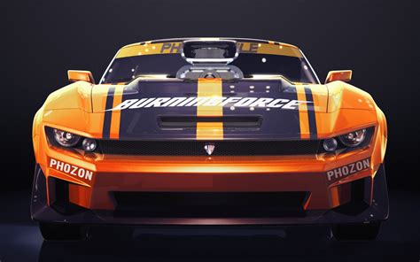 Orange And Black Car Car Hd Wallpaper Wallpaper Flare