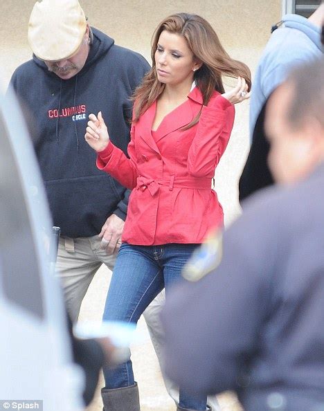 Eva Longoria Returns To Work After Her Accident Looking Better And