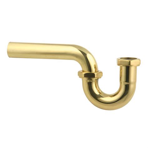 Maybe you would like to learn more about one of these? Bathroom Sink P Trap Bright Solid Brass 1 1/4" Heavy Duty