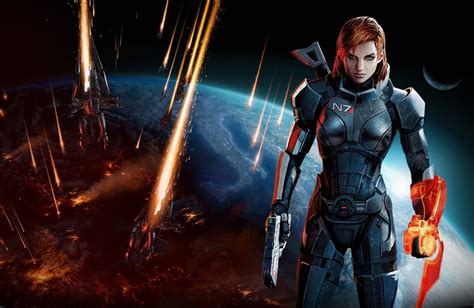Mass Effect 3 Female Shepard Telegraph