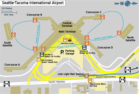 Seattle Tacoma Airport Map Photos Cantik