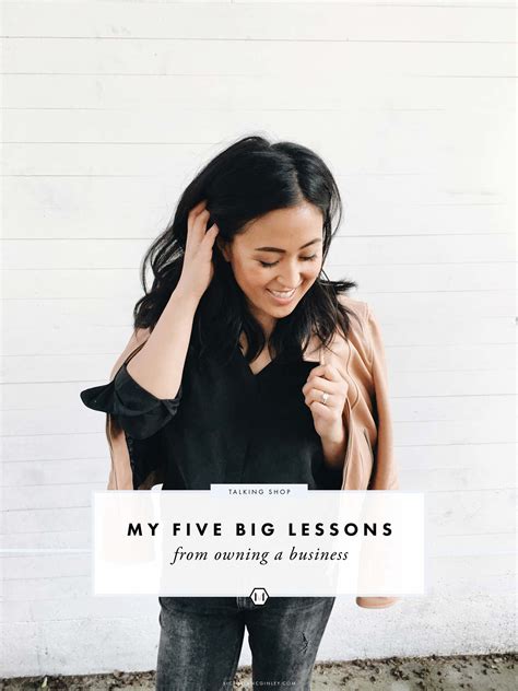 The 5 Big Lessons I've Learned From Owning My Own Business - Victoria ...